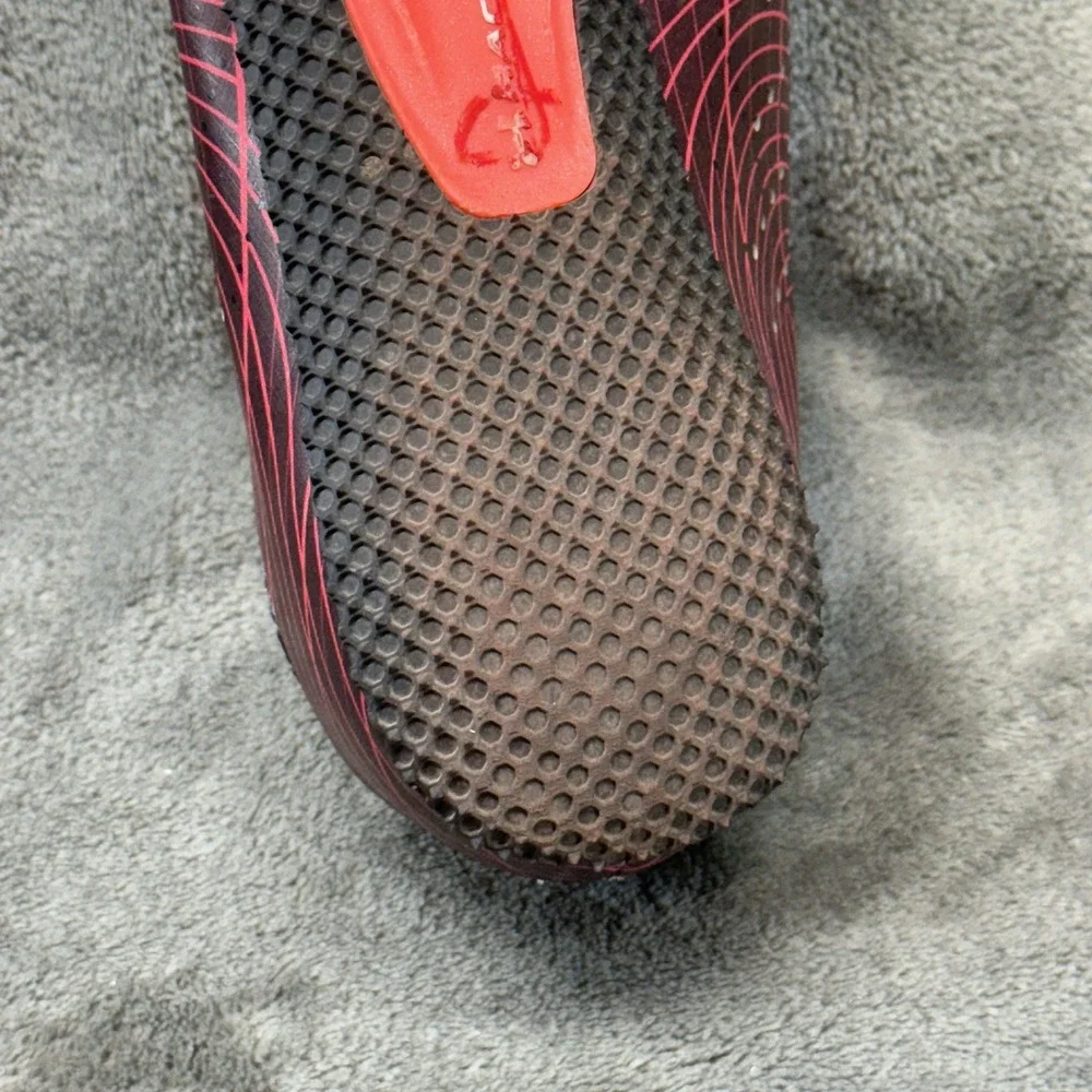 Under Armour Sprint Spikes 3022002-600 Red Black Men's Size 10 Track Running‎